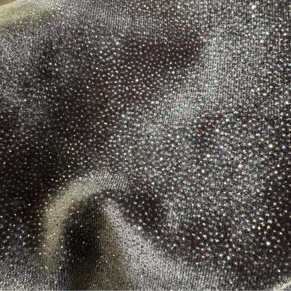 TopShop velvet glitter tube top - Picture 4 of 5